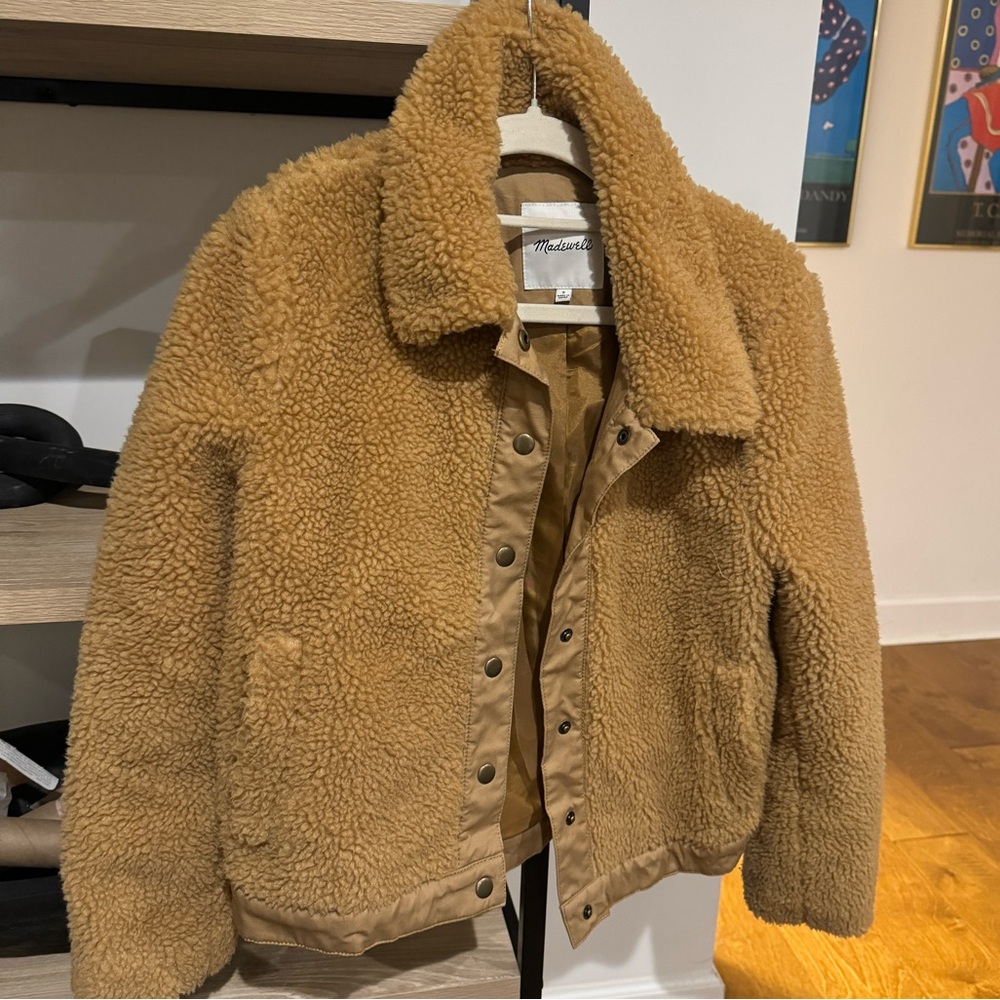 Madewell Sherpa Coat